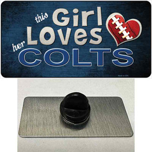This Girl Loves Her Colts Wholesale Novelty Metal Hat Pin