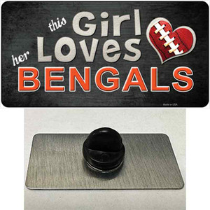 This Girl Loves Her Bengals Wholesale Novelty Metal Hat Pin