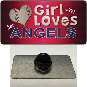 This Girl Loves Her Angels Wholesale Novelty Metal Hat Pin