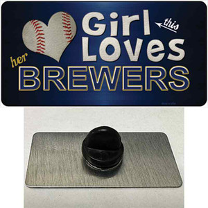 This Girl Loves Her Brewers Wholesale Novelty Metal Hat Pin