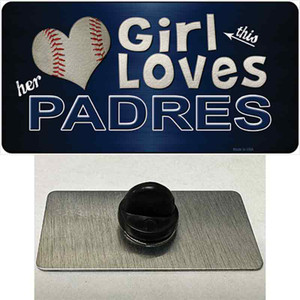 This Girl Loves Her Padres Wholesale Novelty Metal Hat Pin