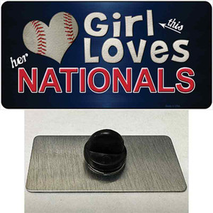 This Girl Loves Her Nationals Wholesale Novelty Metal Hat Pin