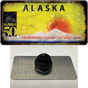 Alaska Rusty Blank Wholesale Novelty Metal Hat Pin