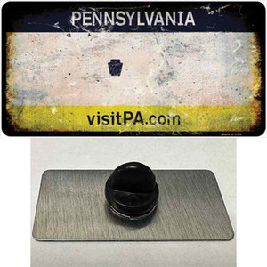 Pennsylvania Rusty Blank Wholesale Novelty Metal Hat Pin