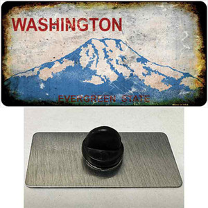Washington Rusty Blank Wholesale Novelty Metal Hat Pin