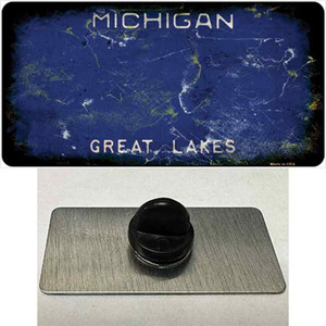 Michigan Great Lakes Rusty Blank Wholesale Novelty Metal Hat Pin