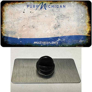 Pure Michigan Rusty Blank Wholesale Novelty Metal Hat Pin