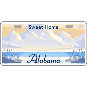 Alabama State Blank Novelty Wholesale Metal License Plate