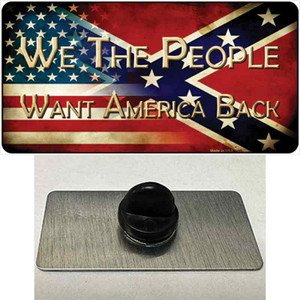 We The People American Confederate Wholesale Novelty Metal Hat Pin
