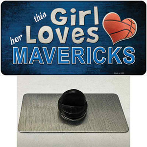 This Girl Loves Her Mavericks Wholesale Novelty Metal Hat Pin