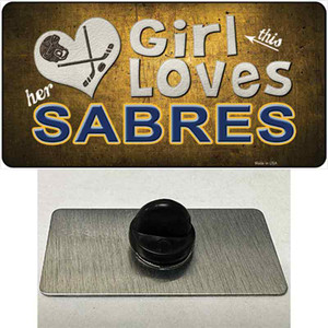 This Girl Loves Her Sabres Wholesale Novelty Metal Hat Pin