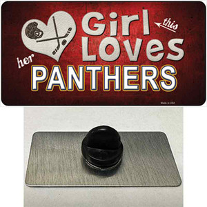 This Girl Loves Her Panthers Hockey Wholesale Novelty Metal Hat Pin