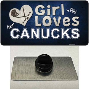 This Girl Loves Her Canucks Wholesale Novelty Metal Hat Pin