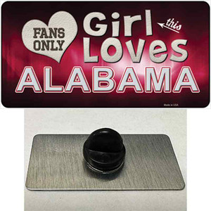 This Girl Loves Alabama Wholesale Novelty Metal Hat Pin