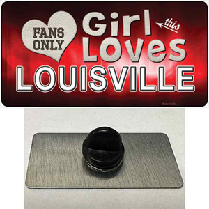 This Girl Loves Louisville Wholesale Novelty Metal Hat Pin