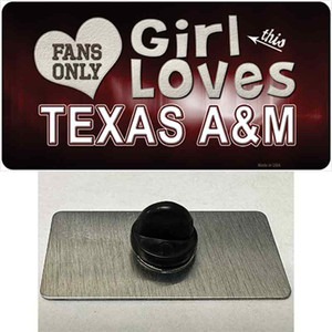 This Girl Loves Texas A&M Wholesale Novelty Metal Hat Pin