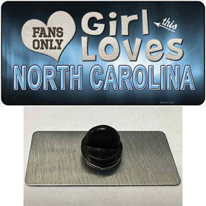 This Girl Loves North Carolina Wholesale Novelty Metal Hat Pin