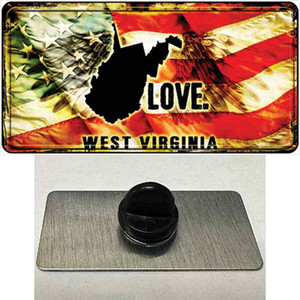 West Virginia Love Wholesale Novelty Metal Hat Pin