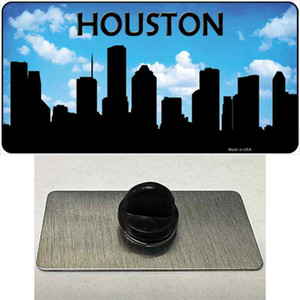 Houston Silhouette Wholesale Novelty Metal Hat Pin