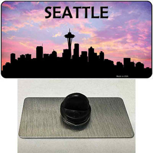 Seattle Silhouette Wholesale Novelty Metal Hat Pin