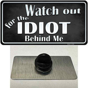 Watch Out Behind Me Wholesale Novelty Metal Hat Pin