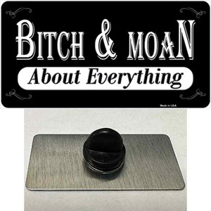 Bitch And Moan Wholesale Novelty Metal Hat Pin