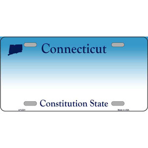 Connecticut State Blank Novelty Wholesale Metal License Plate