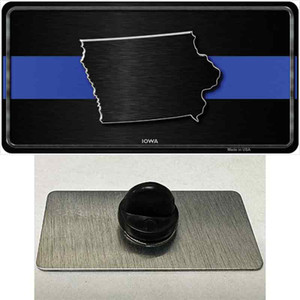 Iowa Thin Blue Line Wholesale Novelty Metal Hat Pin