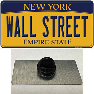 Wall Street New York Wholesale Novelty Metal Hat Pin