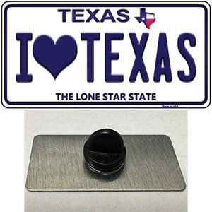 I Love Texas Wholesale Novelty Metal Hat Pin