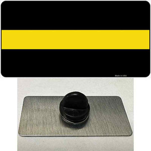Thin Yellow Line Wholesale Novelty Metal Hat Pin