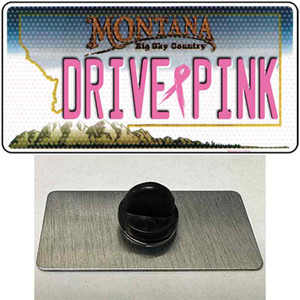 Drive Pink Montana Wholesale Novelty Metal Hat Pin