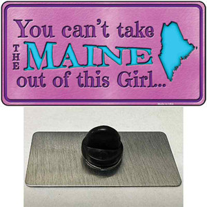 Maine Girl Pink Wholesale Novelty Metal Hat Pin