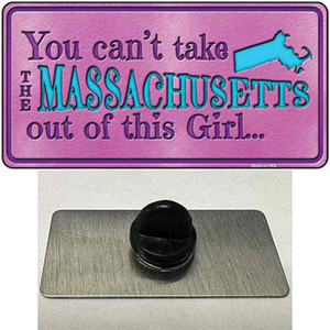 Massachusetts Girl Wholesale Novelty Metal Hat Pin
