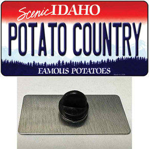 Potato Country Idaho Wholesale Novelty Metal Hat Pin