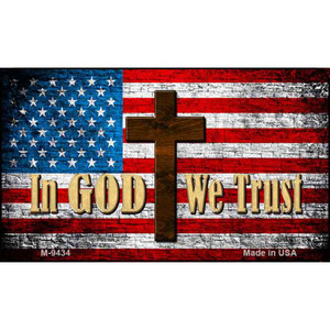 God We Trust Wholesale Novelty Metal Magnet