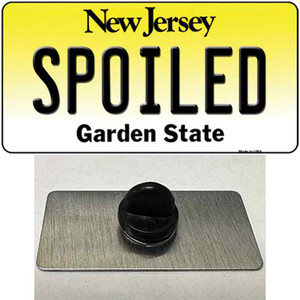 Spoiled New Jersey Wholesale Novelty Metal Hat Pin