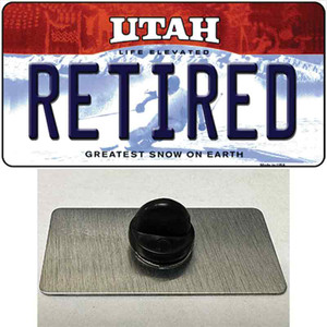 Retired Utah Wholesale Novelty Metal Hat Pin