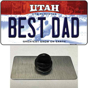 Best Dad Utah Wholesale Novelty Metal Hat Pin