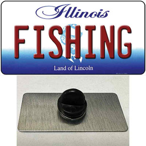 Fishing Illinois Wholesale Novelty Metal Hat Pin