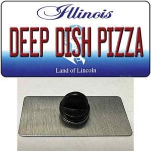 Deep Dish Pizza Illinois Wholesale Novelty Metal Hat Pin