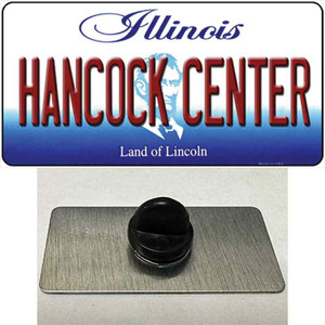 Hancock Center Illinois Wholesale Novelty Metal Hat Pin