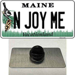 N Joy ME Maine Wholesale Novelty Metal Hat Pin