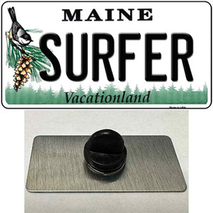 Surfer Maine Wholesale Novelty Metal Hat Pin