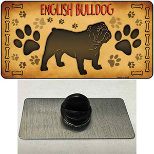 English Bulldog Wholesale Novelty Metal Hat Pin