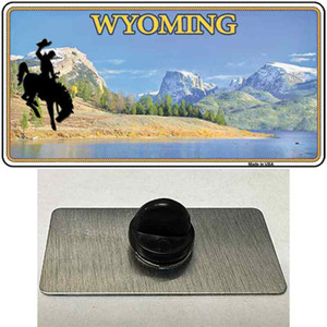 Wyoming Blank Wholesale Novelty Metal Hat Pin