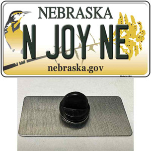 N Joy NE Nebraska Wholesale Novelty Metal Hat Pin