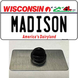 Madison Wisconsin Wholesale Novelty Metal Hat Pin