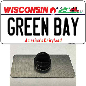 Green Bay Wisconsin Wholesale Novelty Metal Hat Pin