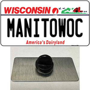 Manitowoc Wisconsin Wholesale Novelty Metal Hat Pin